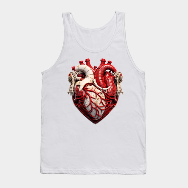 Atomic heart design Tank Top by Printashopus